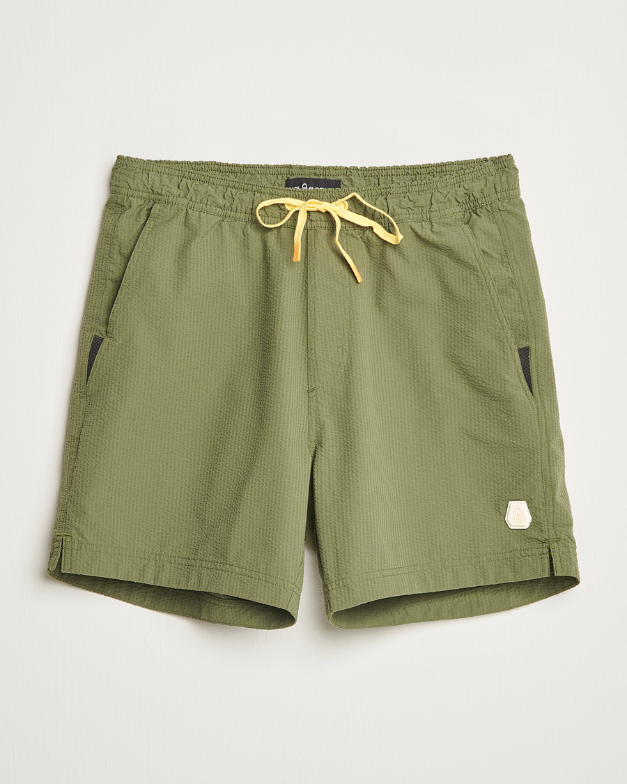 Herre | Badeshorts | Sail Racing | Tornado Striped Swimshorts Modern Green