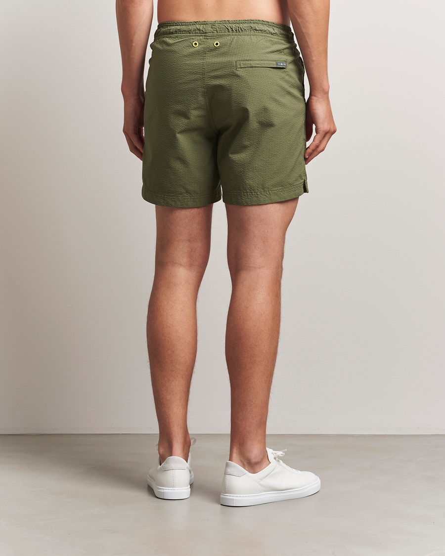 Herre | Badeshorts | Sail Racing | Tornado Striped Swimshorts Modern Green