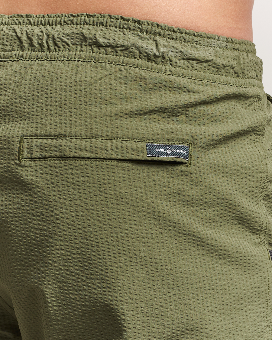 Herre | Badeshorts | Sail Racing | Tornado Striped Swimshorts Modern Green