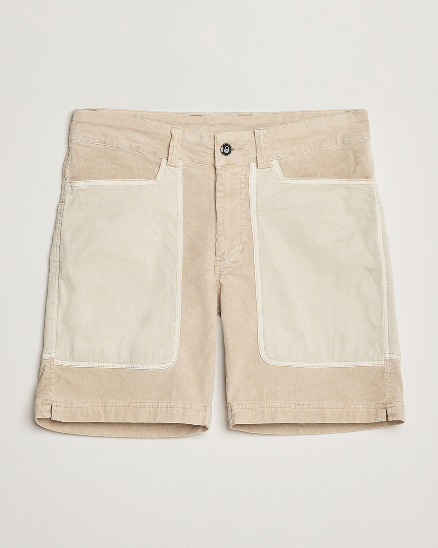 Herre | Shorts | Sail Racing | Blocked Corduroy Shorts Feather Grey