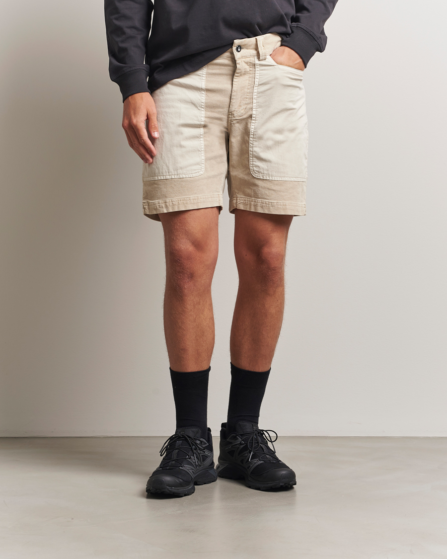 Herre | Shorts | Sail Racing | Blocked Corduroy Shorts Feather Grey