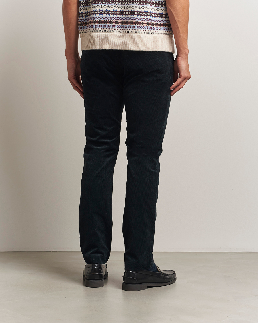 Herre | Bukser | NN07 | Theo Regular Fit Corduroy Chinos Navy Blue