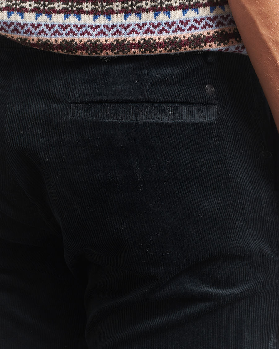 Herre | Bukser | NN07 | Theo Regular Fit Corduroy Chinos Navy Blue
