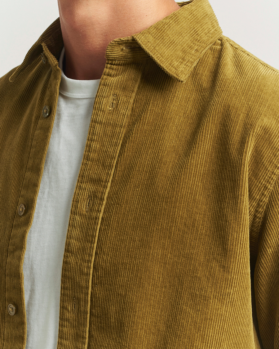Herre | Skjorter | NN07 | Colby Corduroy Overshirt Firene Green