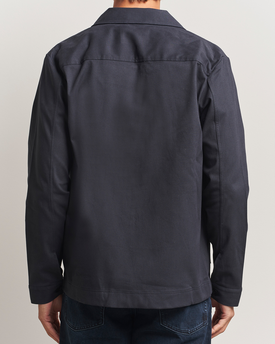 Herre | Skjorter | NN07 | Olav Cotton Overshirt Deep Navy