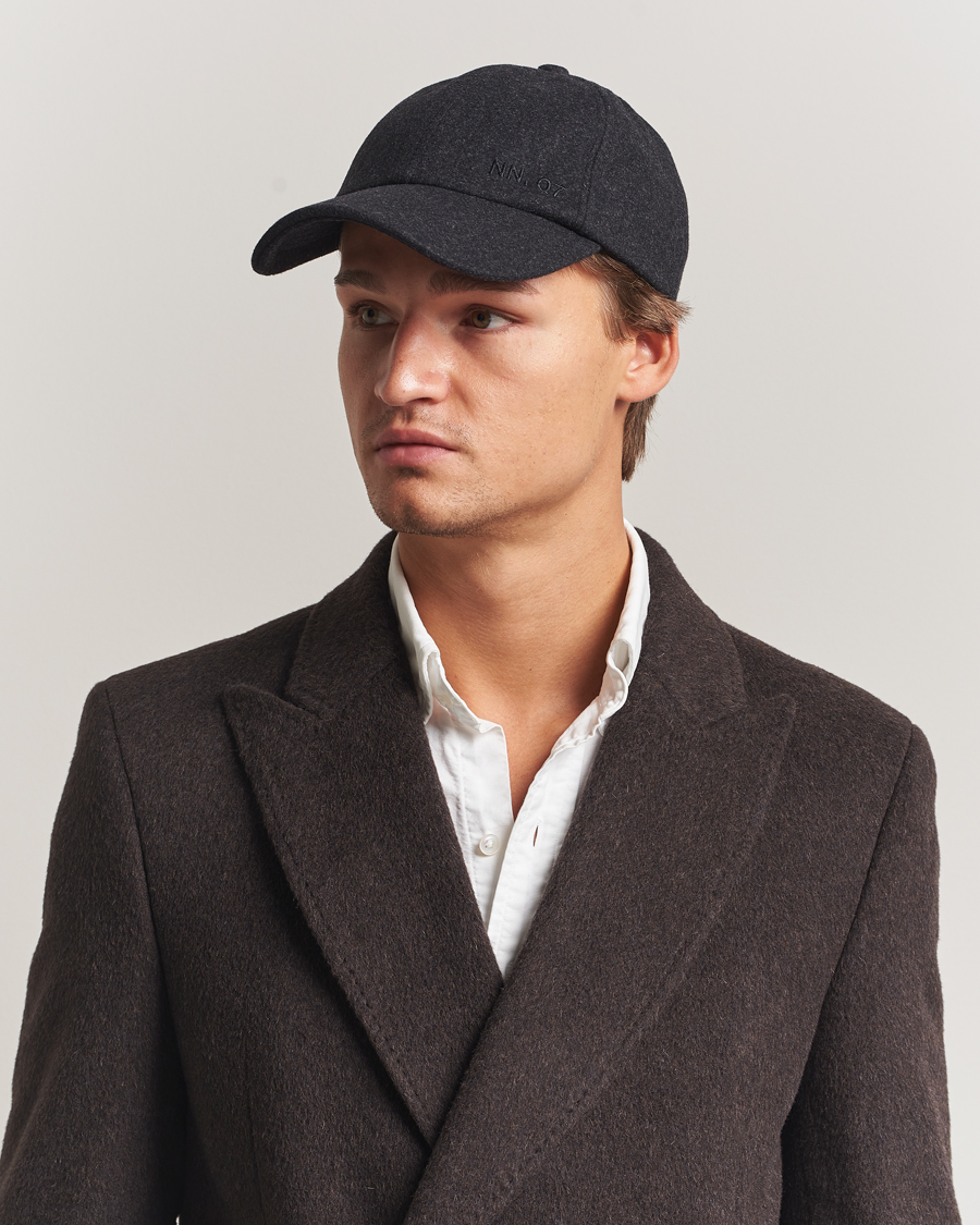Herre | Hatter og capser | NN07 | Boiled Wool Cap Antrachite