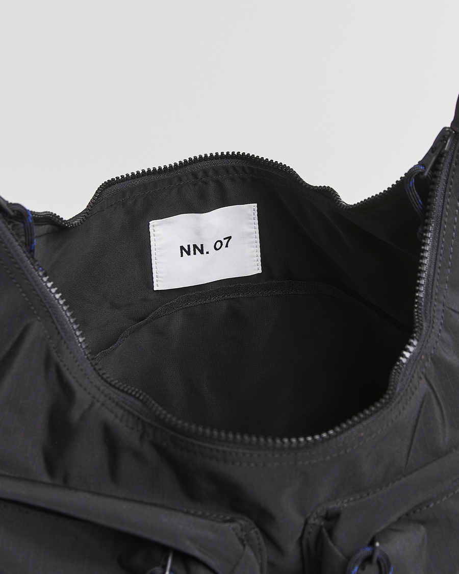 Herre | Vesker | NN07 | Nylon Ripstop Messenger Bag Black