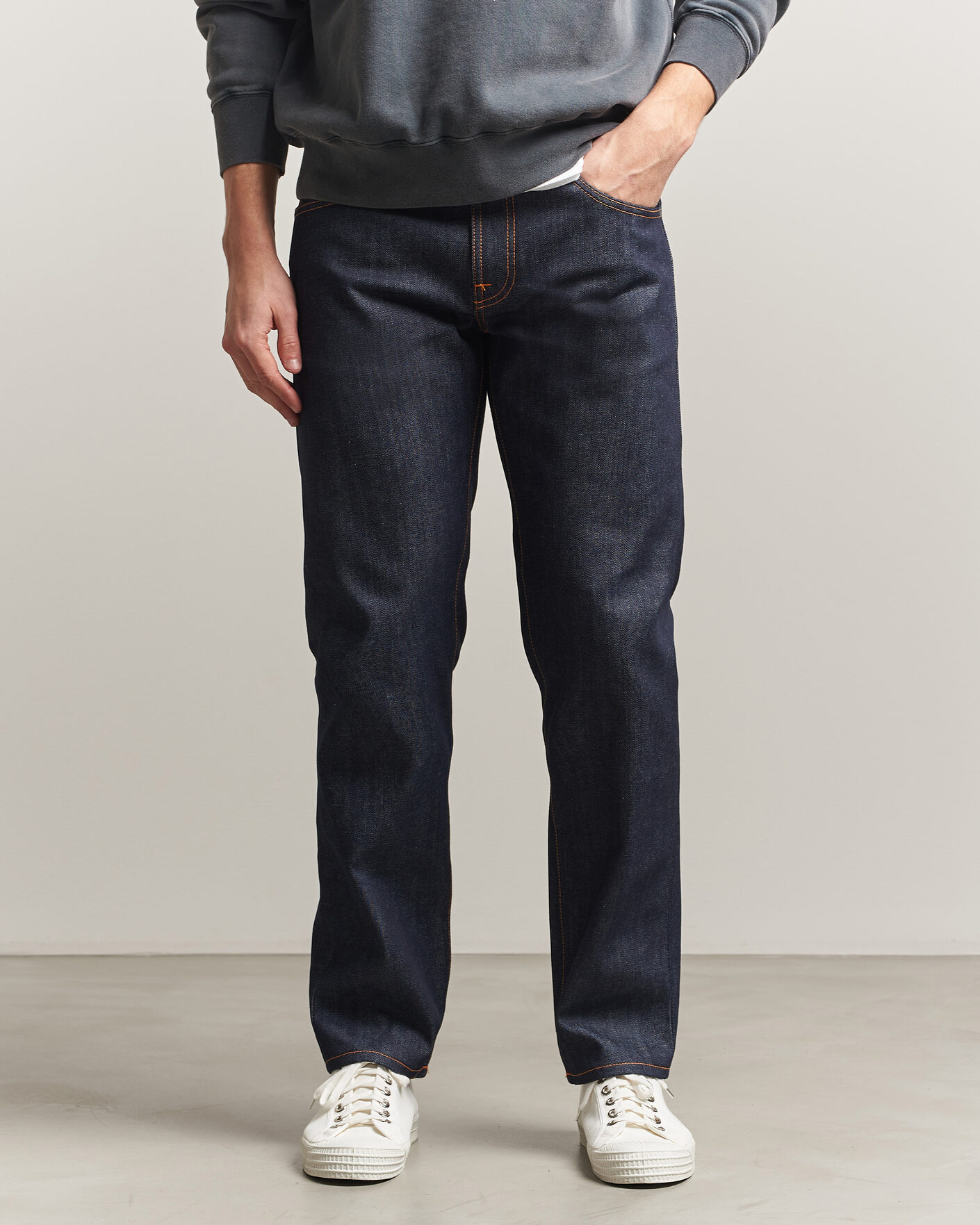 Herre | Jeans | Nudie Jeans | Gritty Jackson Jeans Dry Dusk Selvage