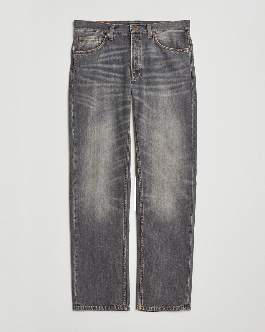 Herre | Jeans | Nudie Jeans | Rad Rufus Jeans Grey Crosshatch