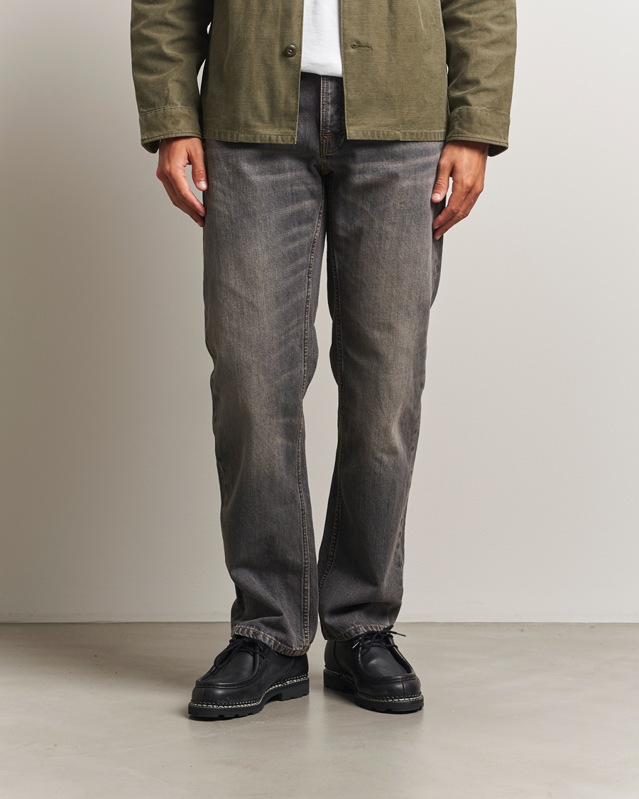 Herre | Jeans | Nudie Jeans | Rad Rufus Jeans Grey Crosshatch