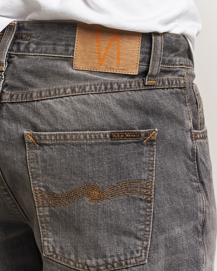 Herre | Jeans | Nudie Jeans | Rad Rufus Jeans Grey Crosshatch