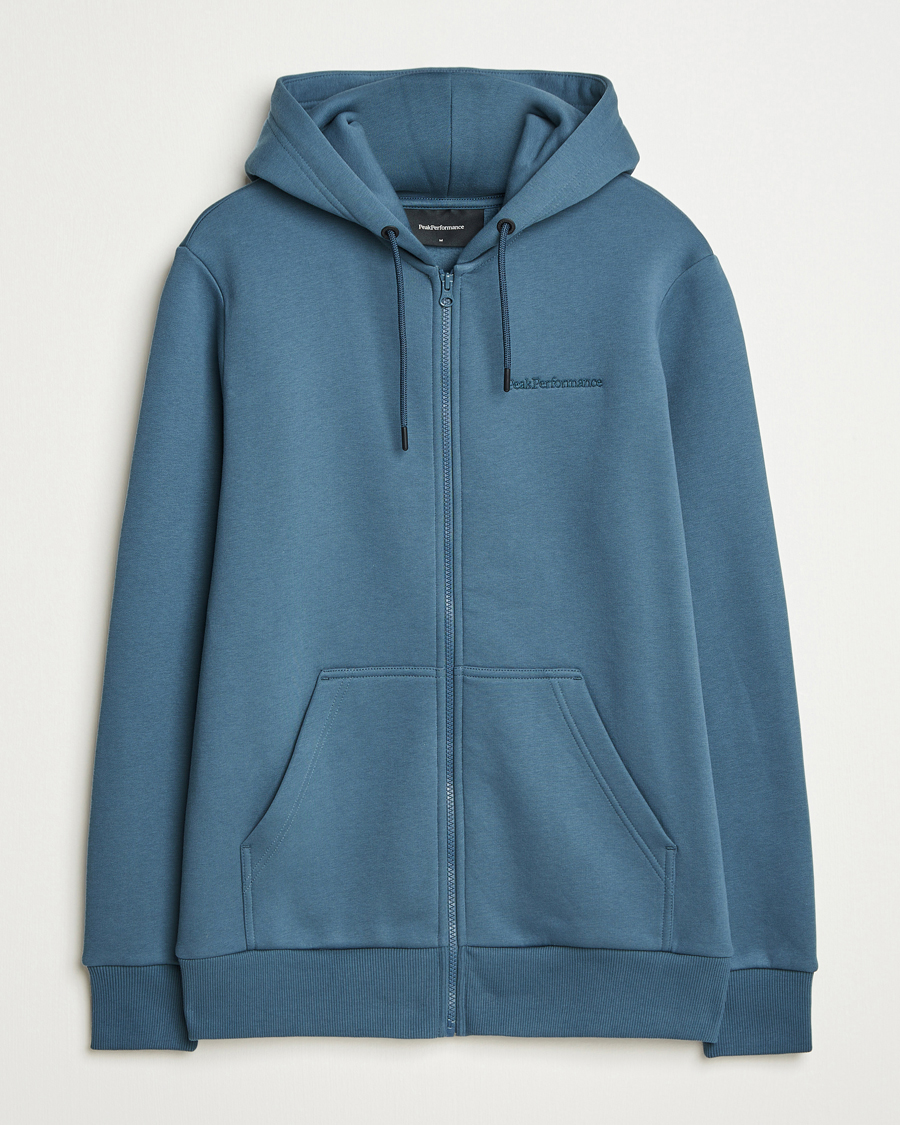 Herre | Gensere | Peak Performance | Original Full Zip Hoodie Mountain Lake