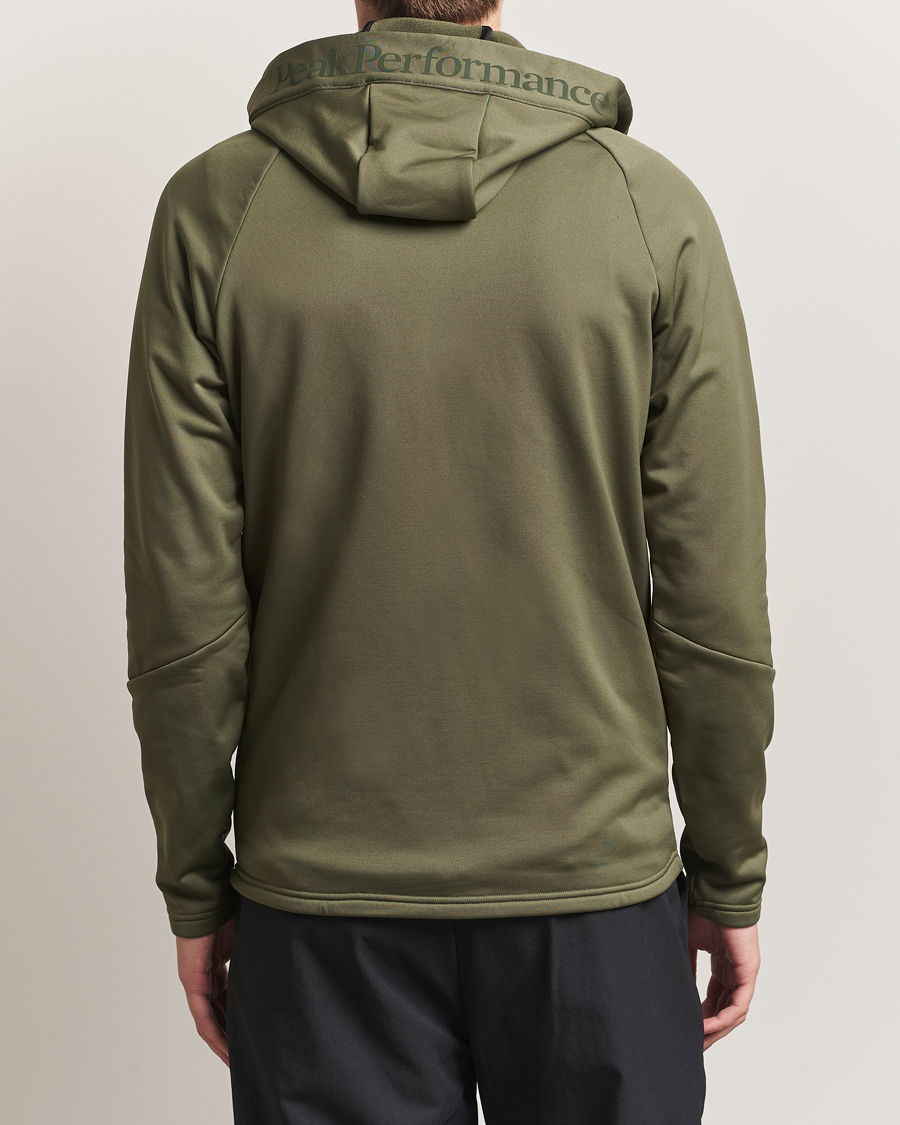 Herre | Gensere | Peak Performance | Rider Full Zip Hoodie Pine Needle