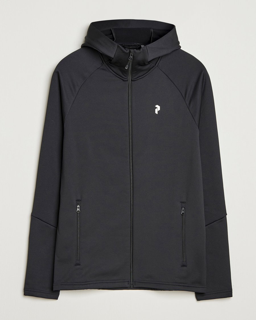 Herre | Gensere | Peak Performance | Rider Hooded Full Zip Black