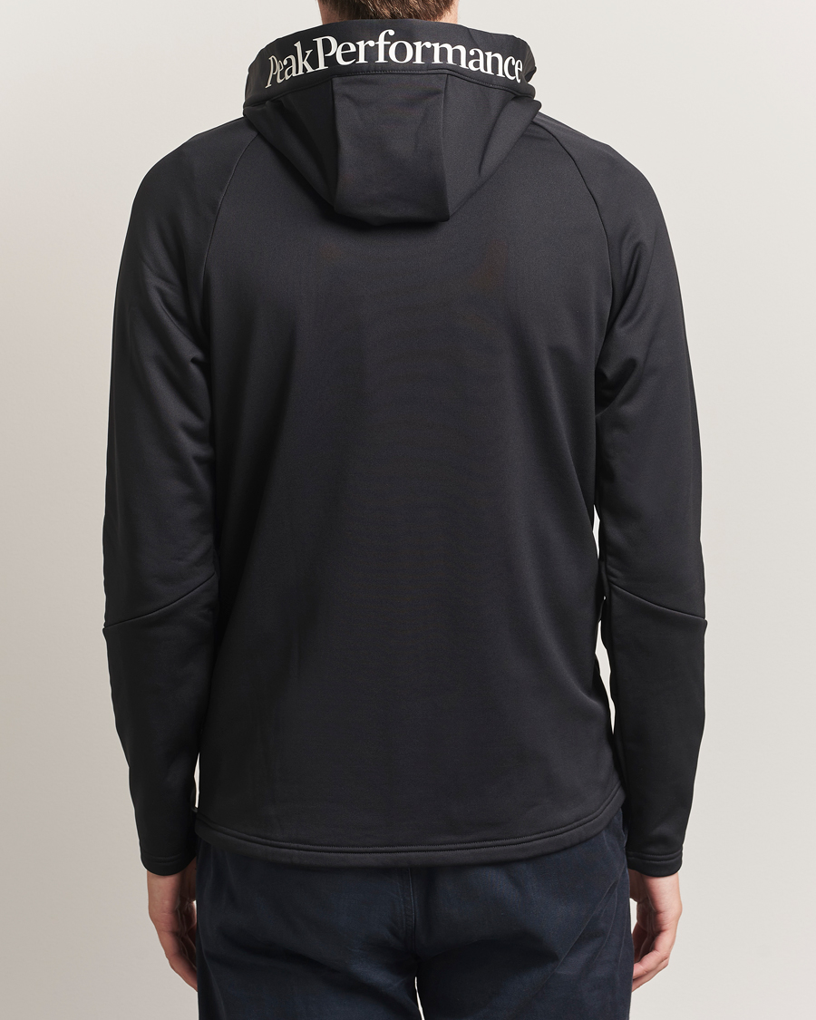 Herre | Gensere | Peak Performance | Rider Hooded Full Zip Black
