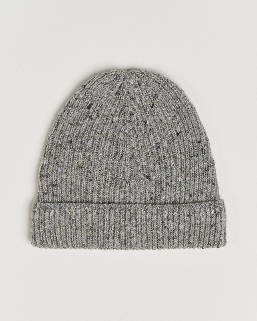 Herre | Luer | Samsøe Samsøe | Nataniel Donegal Beanie Grey Melange