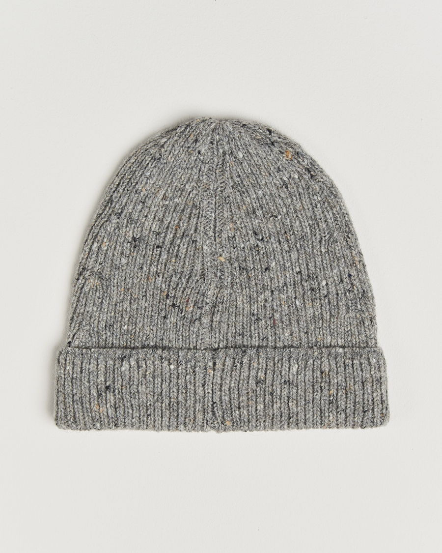Herre | Luer | Samsøe Samsøe | Nataniel Donegal Beanie Grey Melange