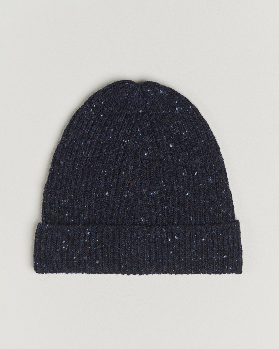 Herre | Luer | Samsøe Samsøe | Nataniel Donegal Beanie Salute Navy