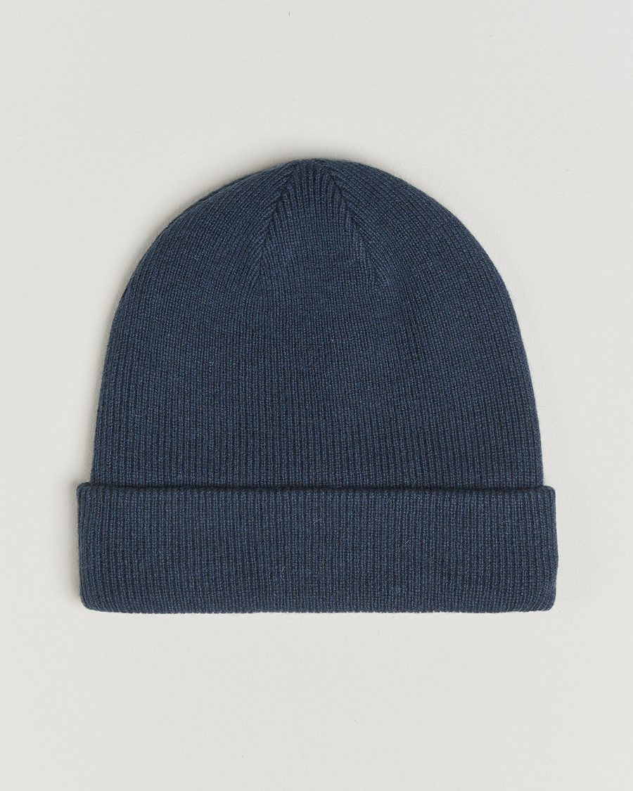 Herre | Luer | Samsøe Samsøe | The Wool Beanie Midnight Navy