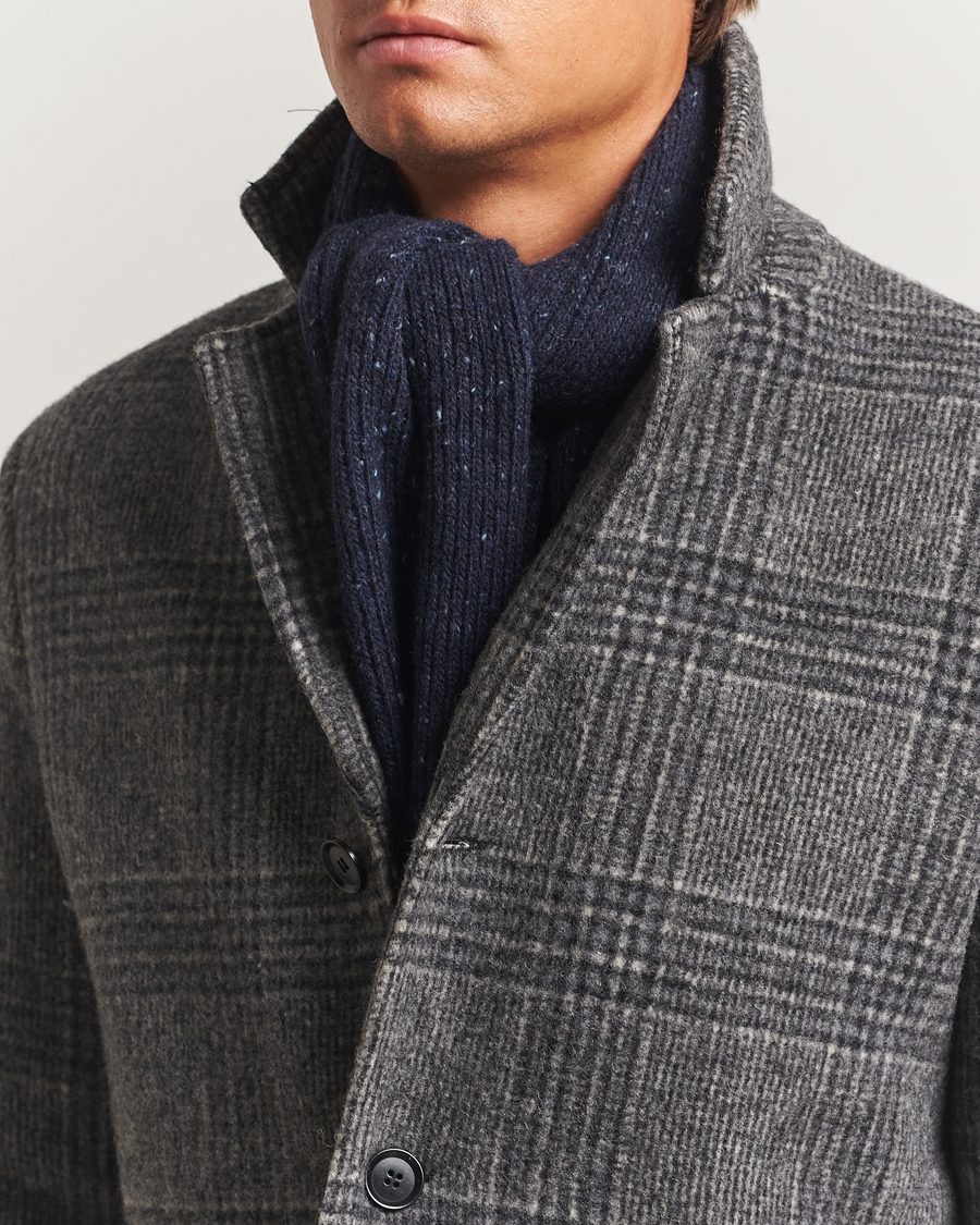 Herre | Skjerf | Samsøe Samsøe | Nataniel Donegal Scarf Salute Navy