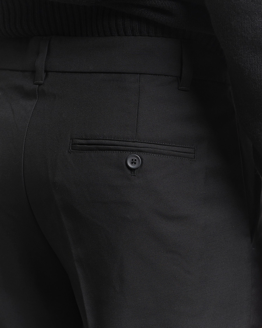 Herre | Bukser | Samsøe Samsøe | Noah Pleated Trousers Black