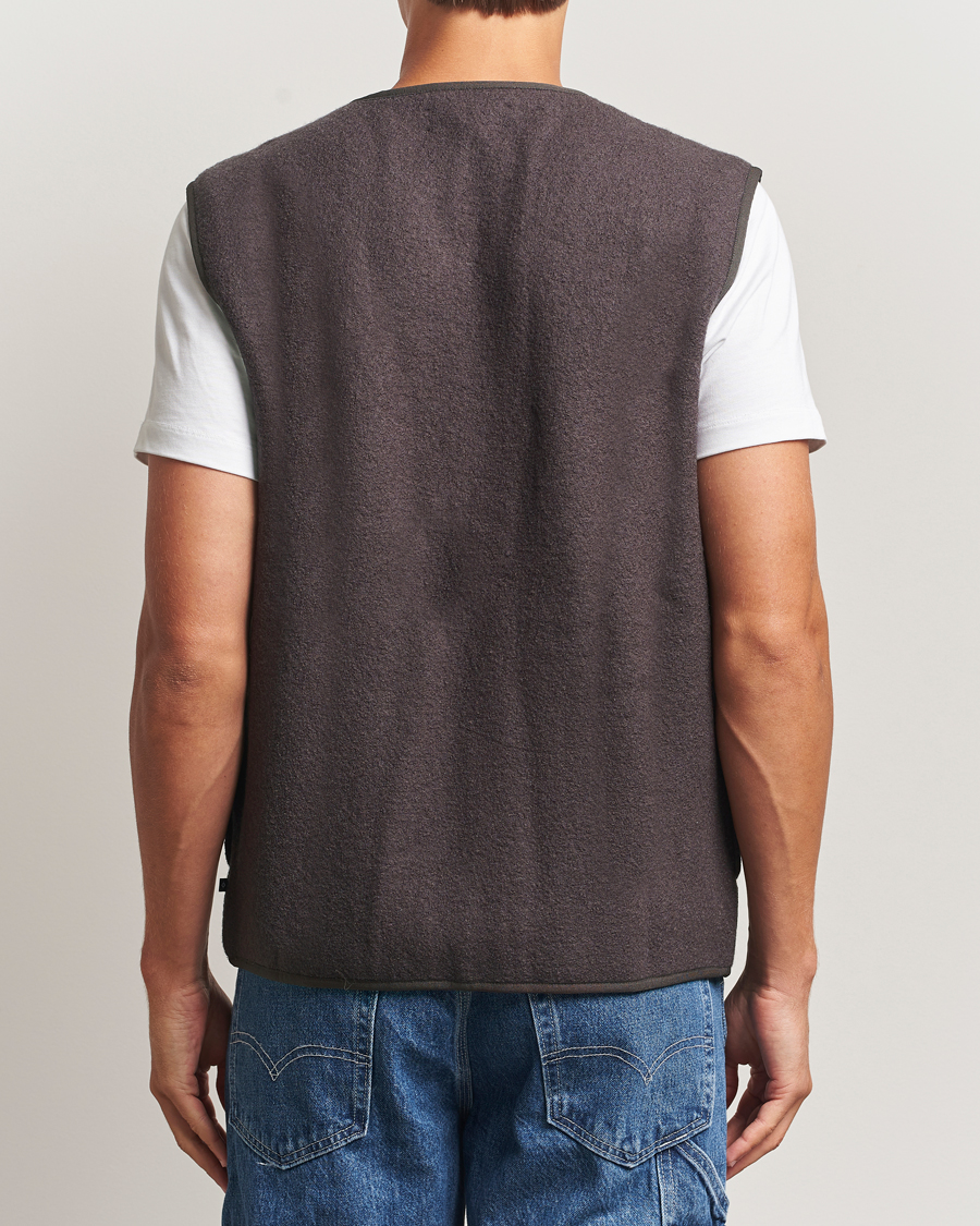 Herre | Vester | Samsøe Samsøe | Hannes Boiled Wool Vest Turkish Coffee