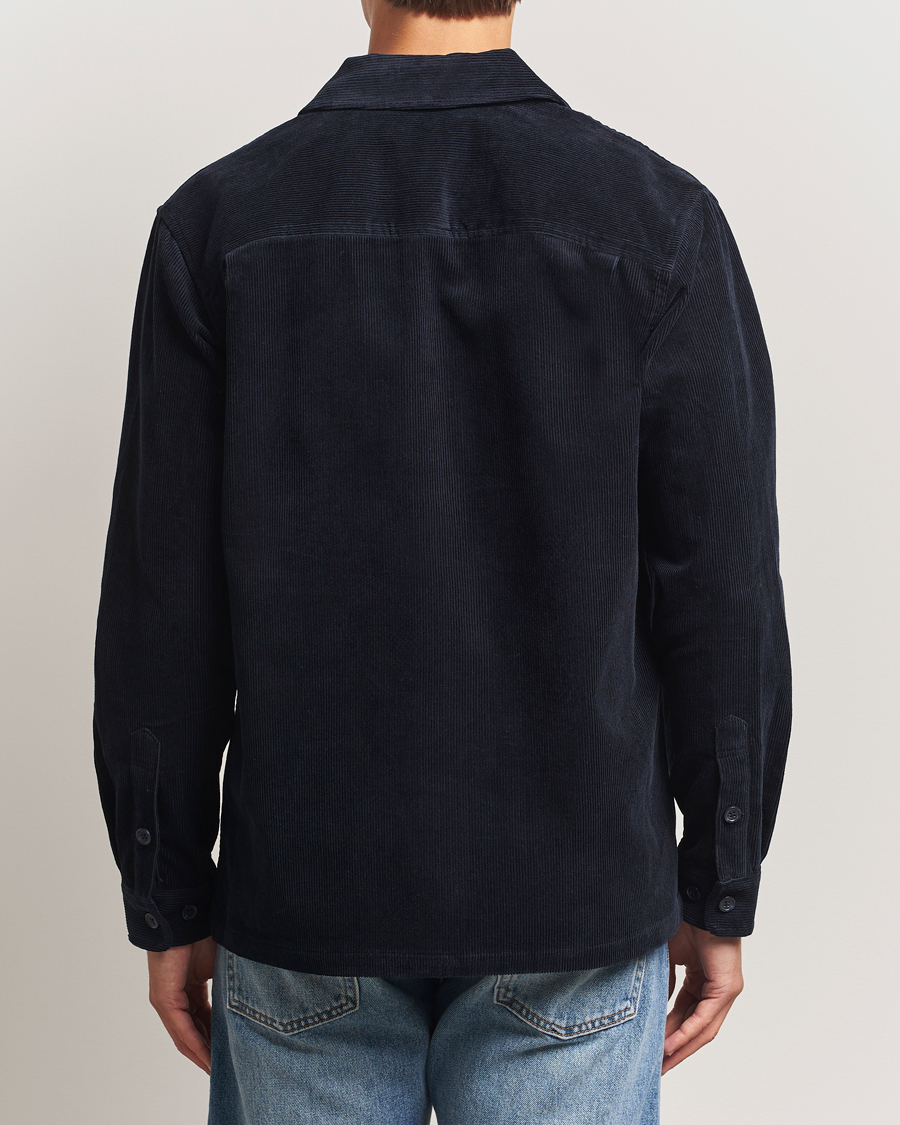 Herre | Skjorter | Samsøe Samsøe | Damon Corduroy Overshirt Salute Navy