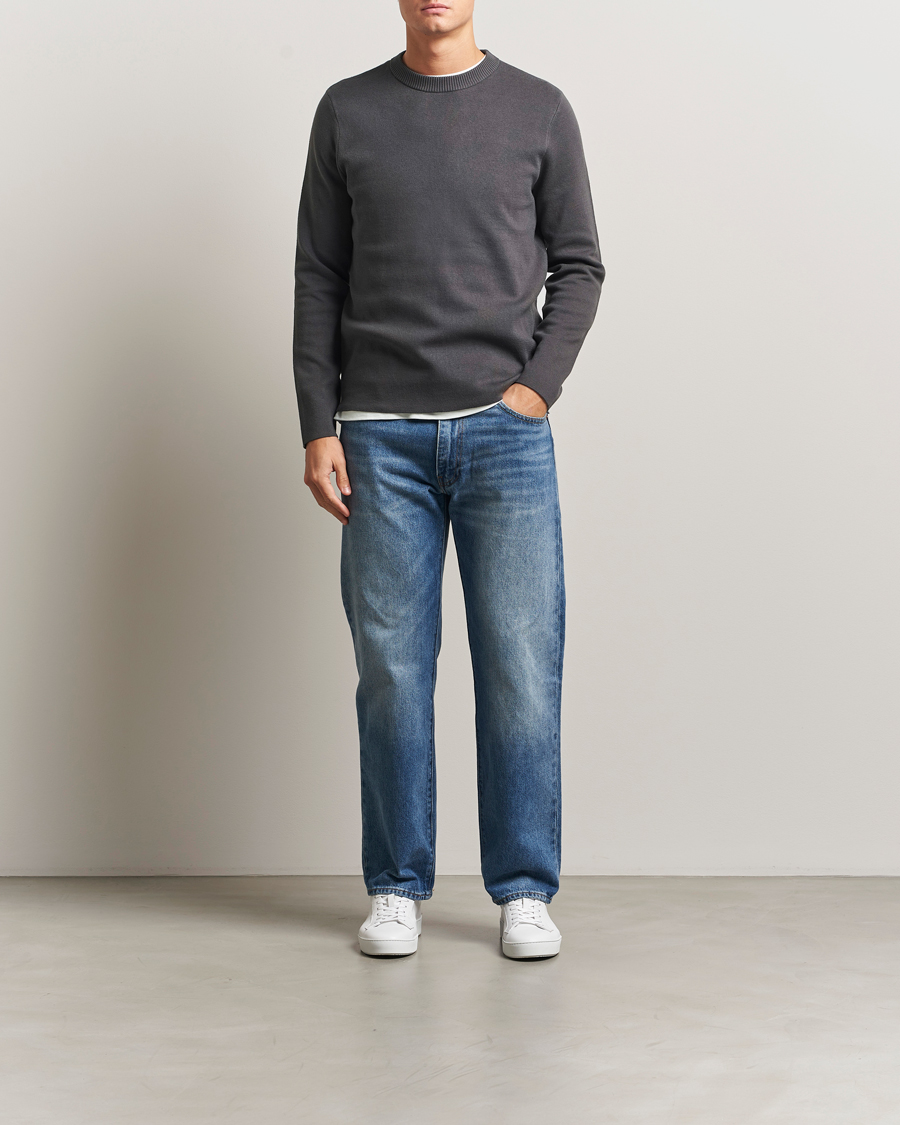 Herre | Gensere | Samsøe Samsøe | Niklas Sweater Black Oyster