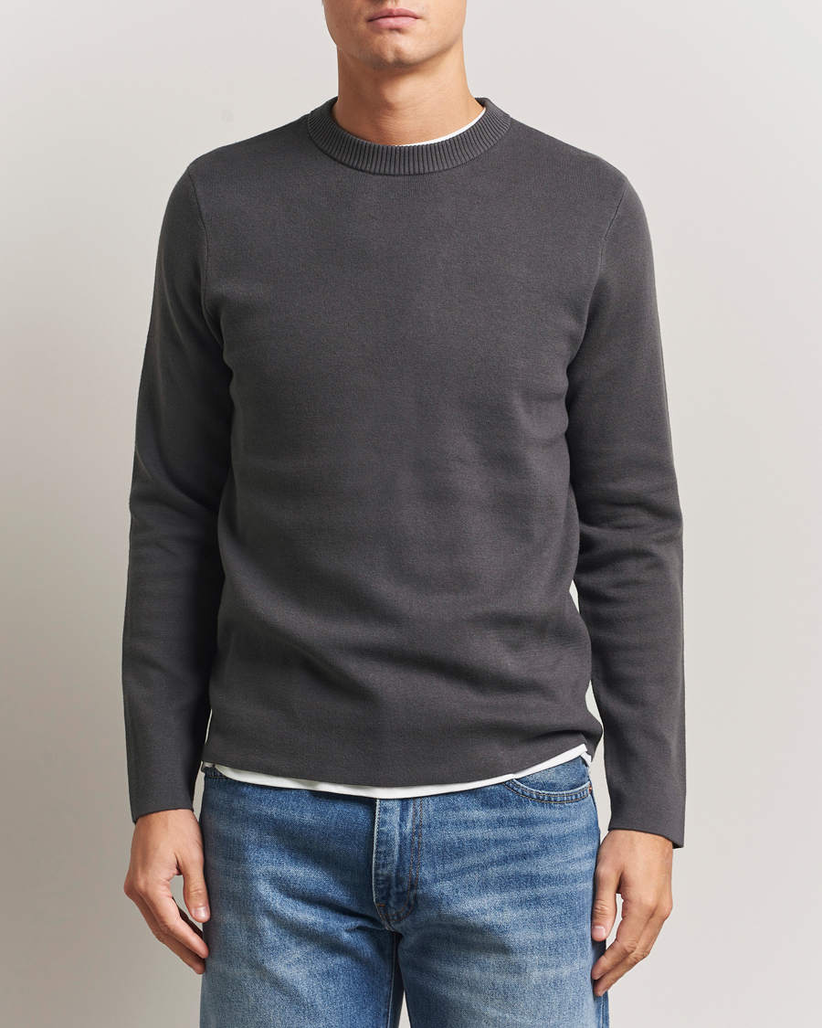 Herre | Gensere | Samsøe Samsøe | Niklas Sweater Black Oyster