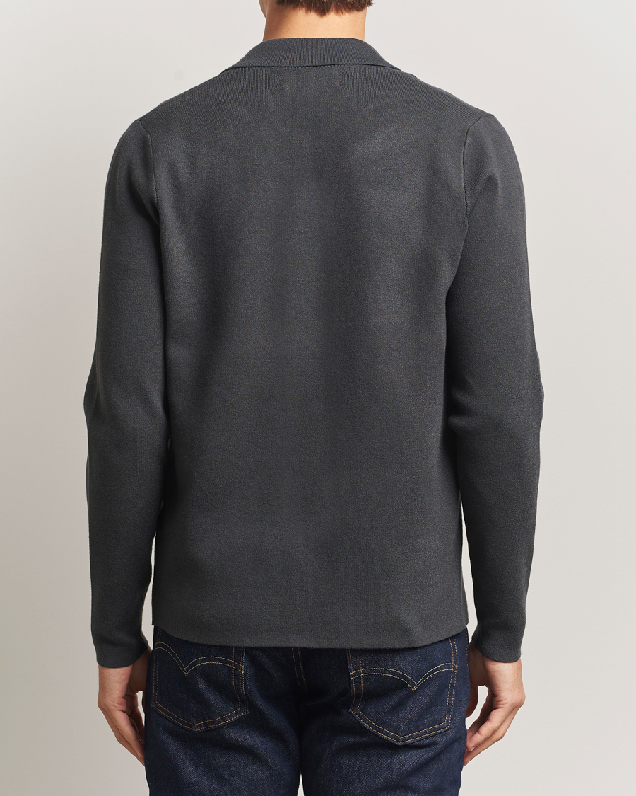 Herre | Gensere | Samsøe Samsøe | Guna Full Zip Black Oyster