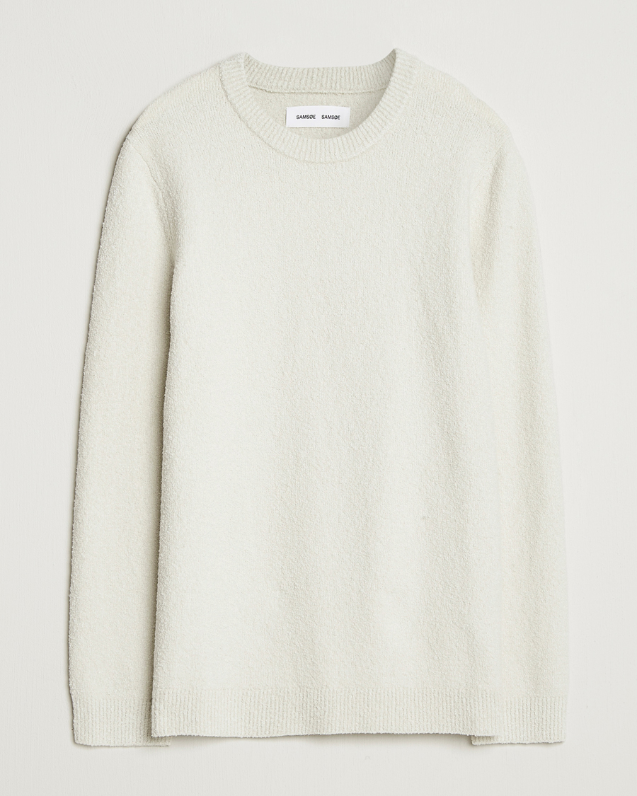 Herre | Gensere | Samsøe Samsøe | Nino Knitted Sweater Silver Birch