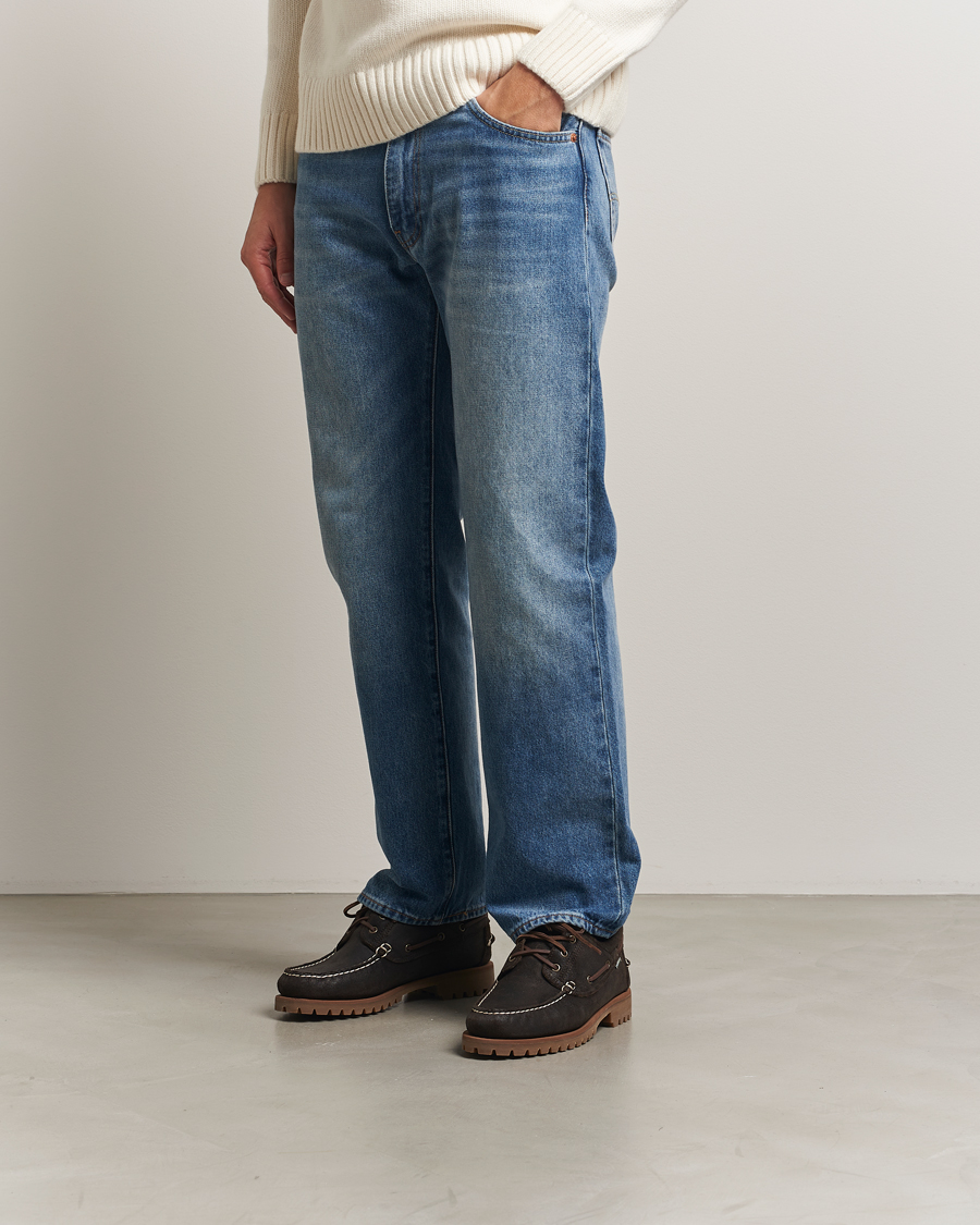 Herre | Loafers | Sebago | Acadia Waxed Suede Loafer Dark Brown