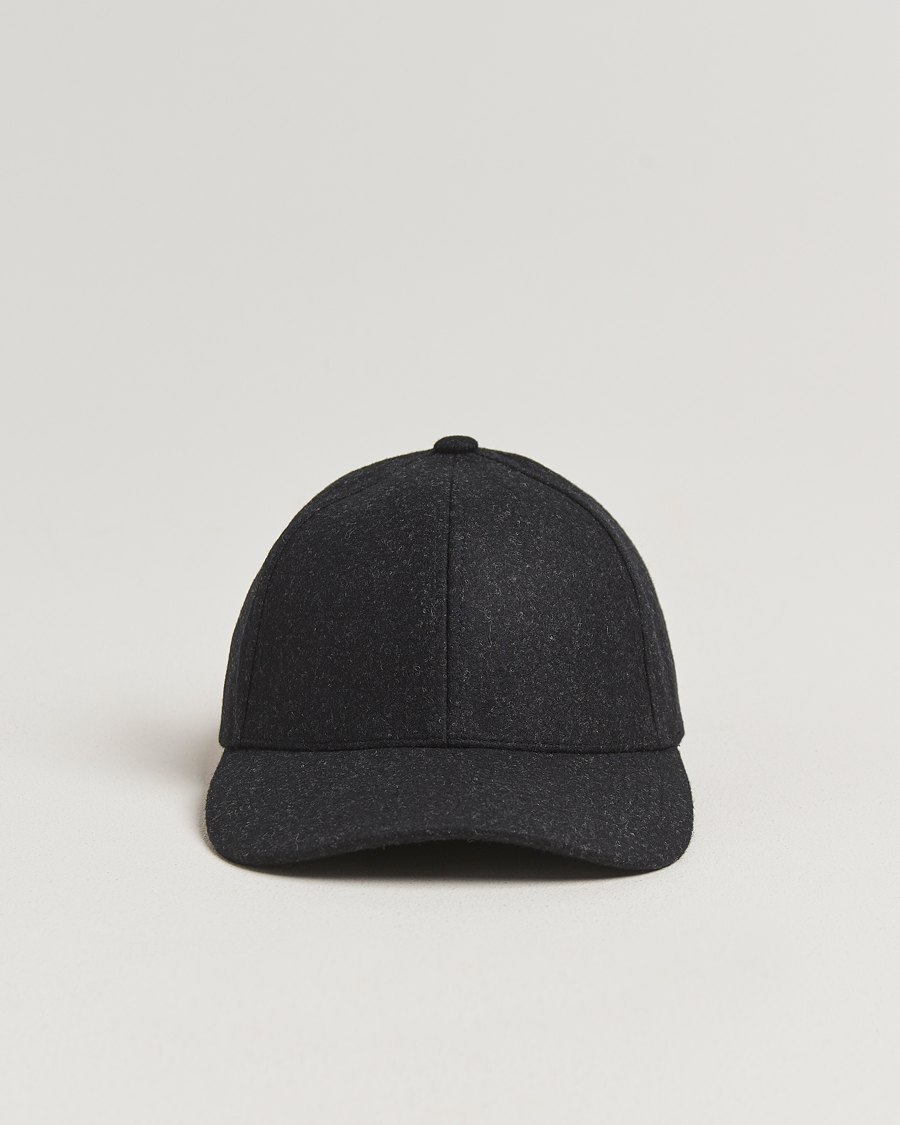 Herre | Hatter og capser | Varsity Headwear | Flannel Baseball Cap Jade Black