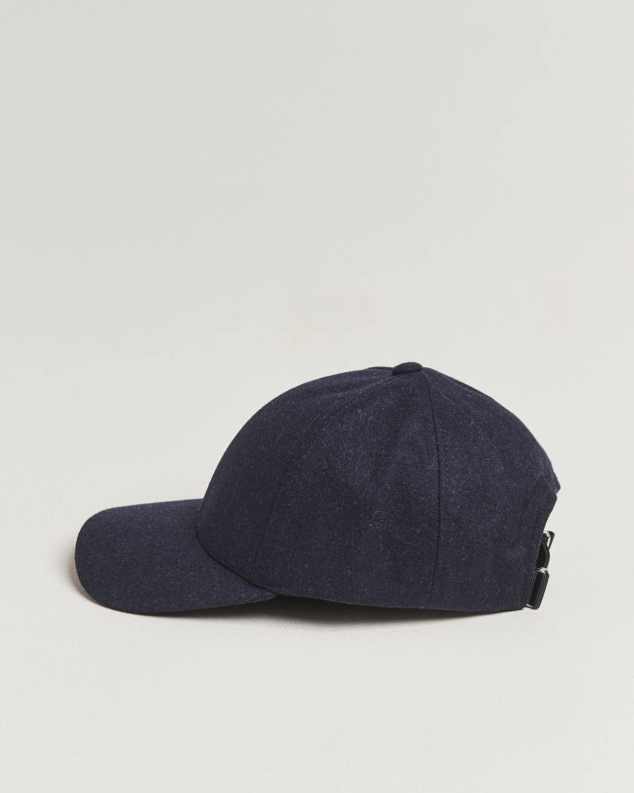 Herre | Hatter og capser | Varsity Headwear | Flannel Baseball Cap Dark Navy