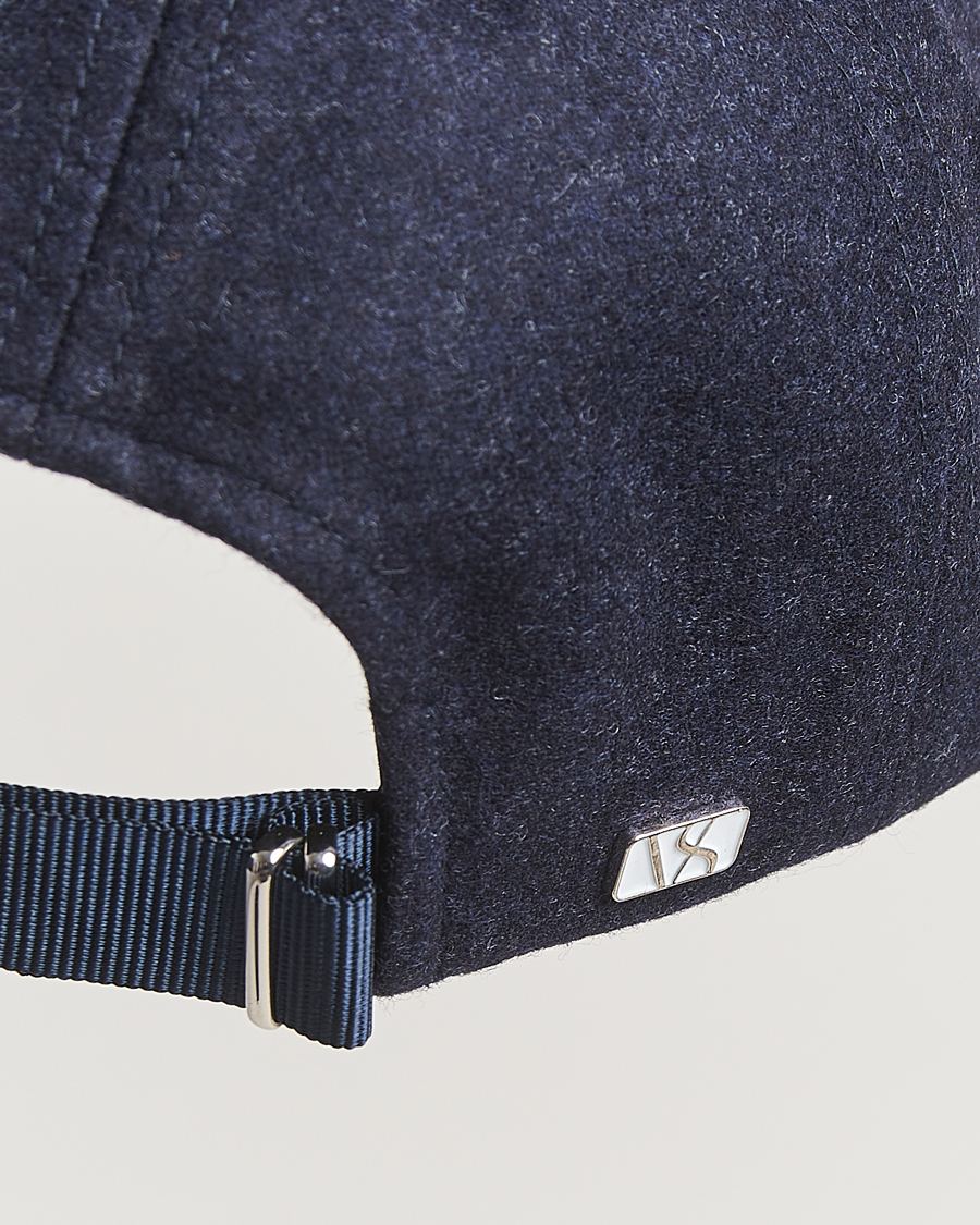 Herre | Hatter og capser | Varsity Headwear | Flannel Baseball Cap Dark Navy