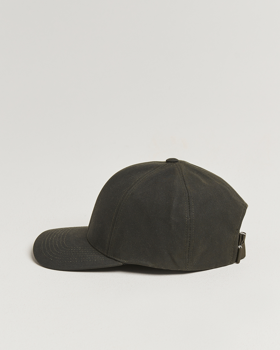 Herre | Hatter og capser | Varsity Headwear | Oilskin Baseball Cap Ivy Green