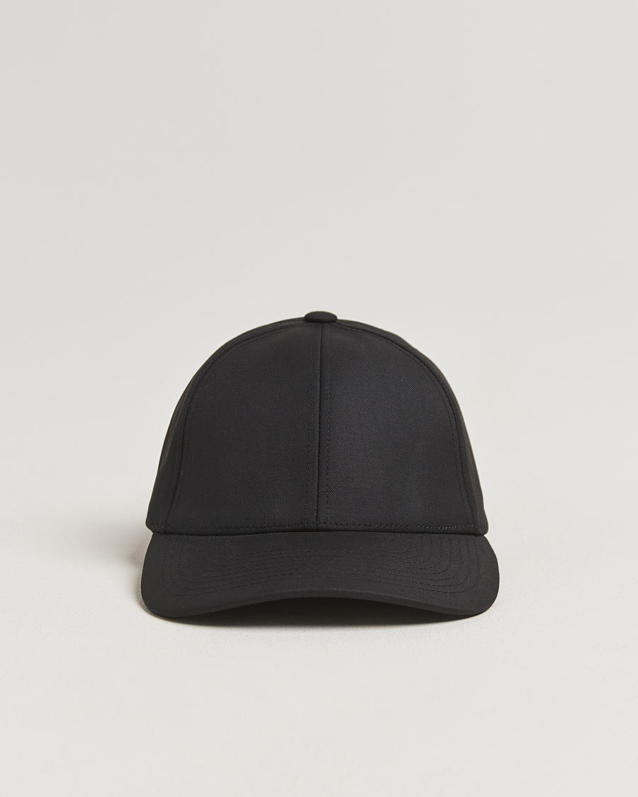Herre | Hatter og capser | Varsity Headwear | Wool Tech Baseball Cap Black
