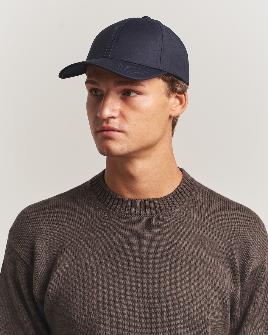 Herre | Hatter og capser | Varsity Headwear | Wool Tech Baseball Cap Navy