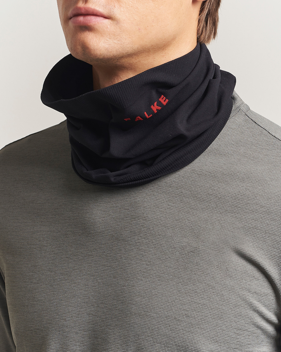 Herre | Falke Sport Training Scarf Black | Falke Sport | Training Scarf Black