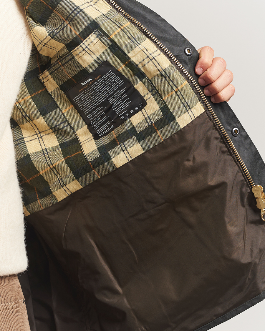 Herre | Jakker | Barbour Heritage | Oversize Bedale Wax Jacket Sage