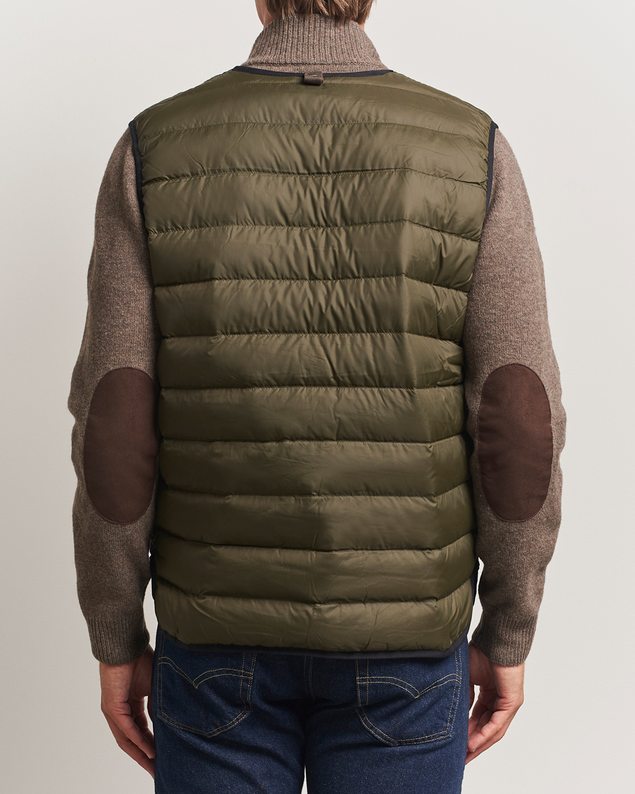 Herre | Vester | Barbour Heritage | Reversible Down Filled Liner Olive