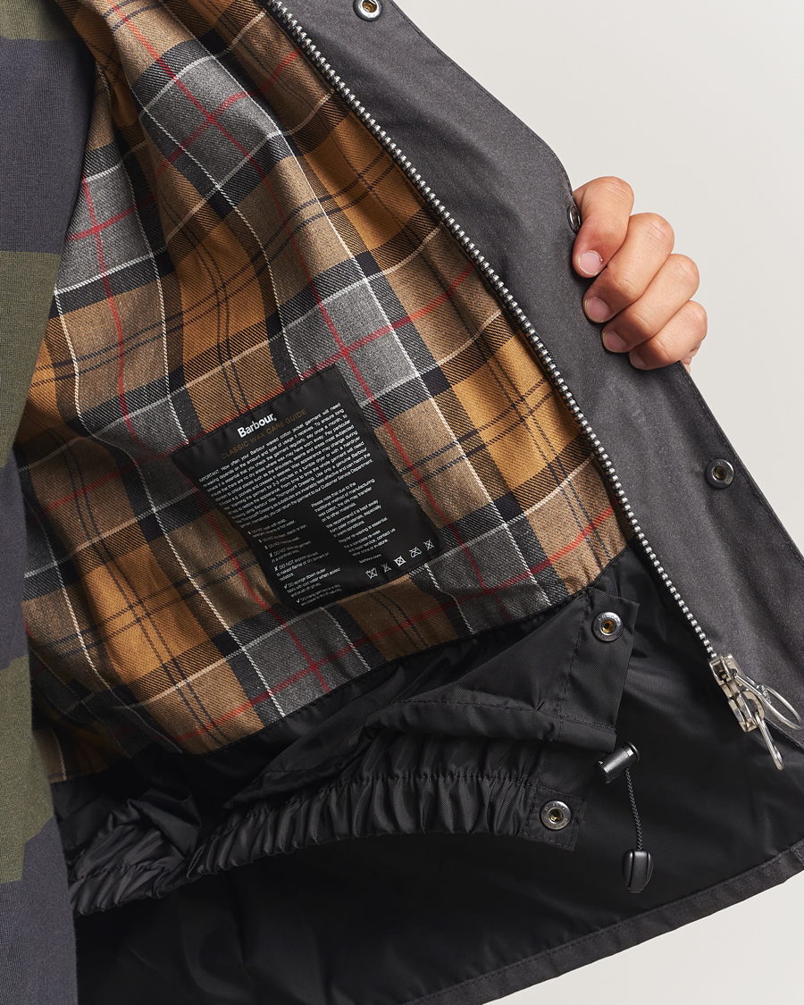 Herre | Jakker | Barbour Heritage | Transport Wax Jacket Grey