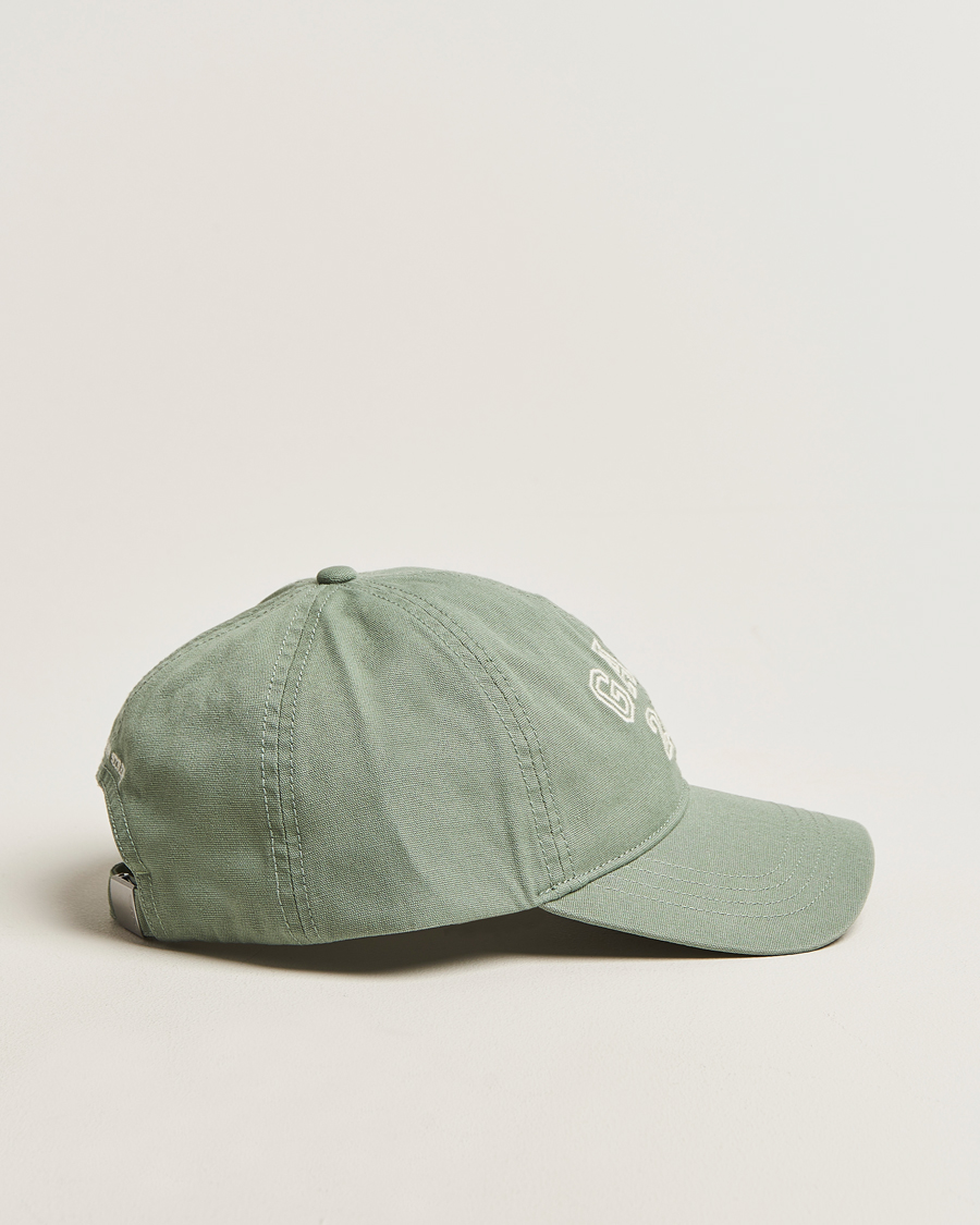 Herre | Hatter og capser | GANT 240 Mulberry Street | Washed Canvas Cap Forest Green