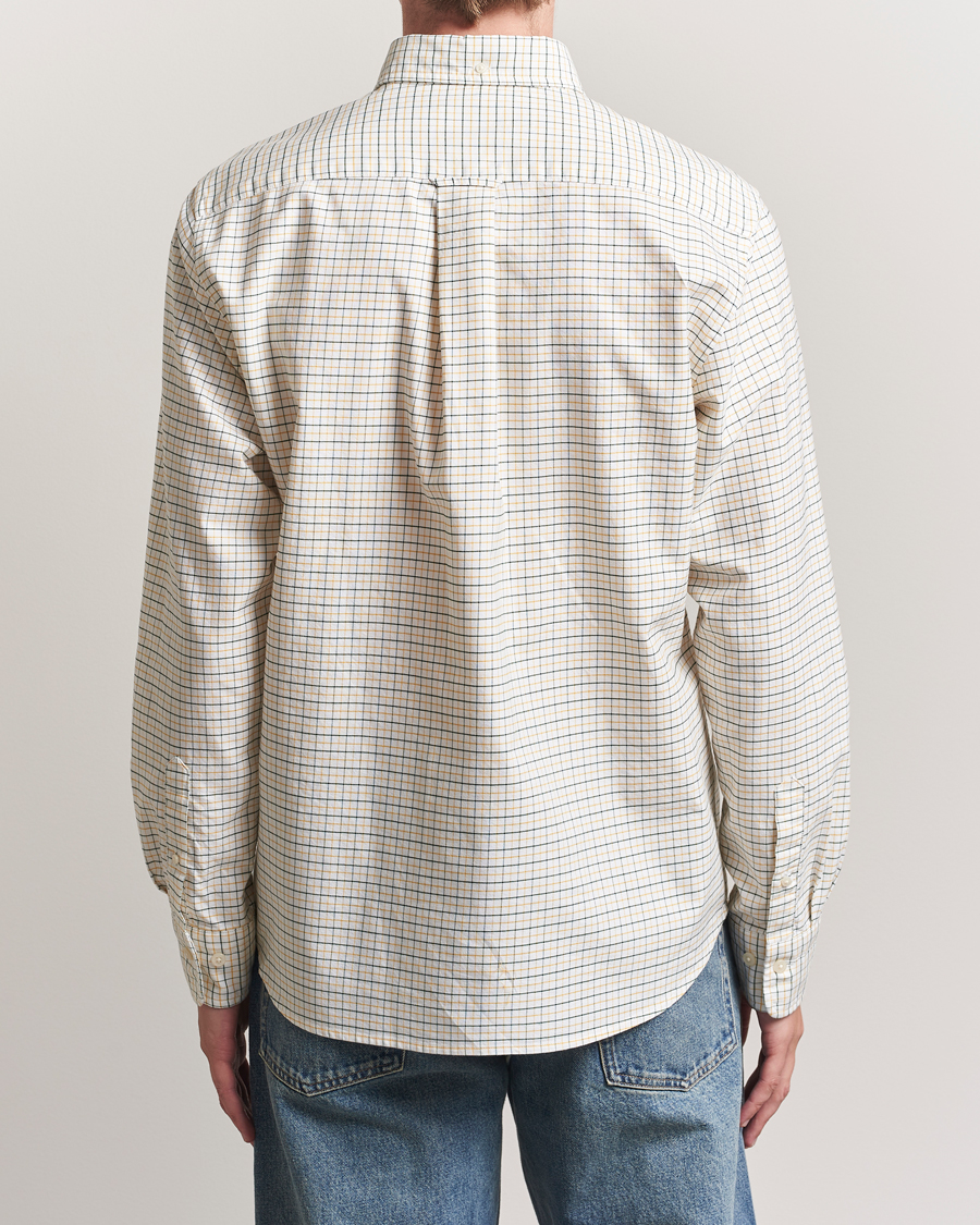 Herre | Skjorter | GANT | Regular Fit Classic Checked Oxford Shirt Forest Green