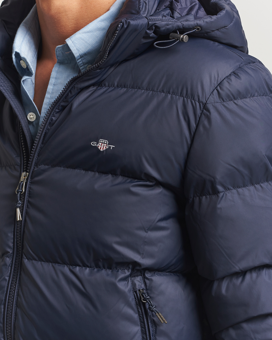 Herre | Jakker | GANT | The Active Cloud Down Jacket Evening Blue