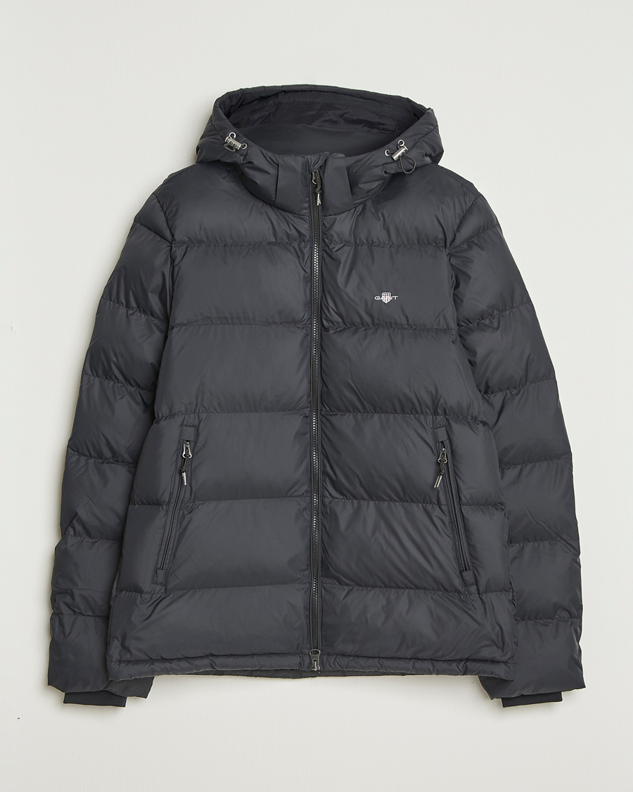 Herre | Jakker | GANT | The Active Cloud Down Jacket Black