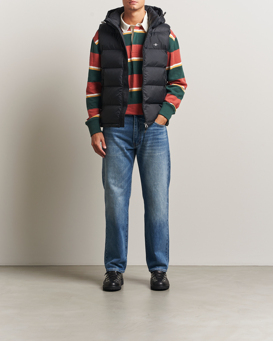 Herre | Vester | GANT | The Active Cloud Vest Black