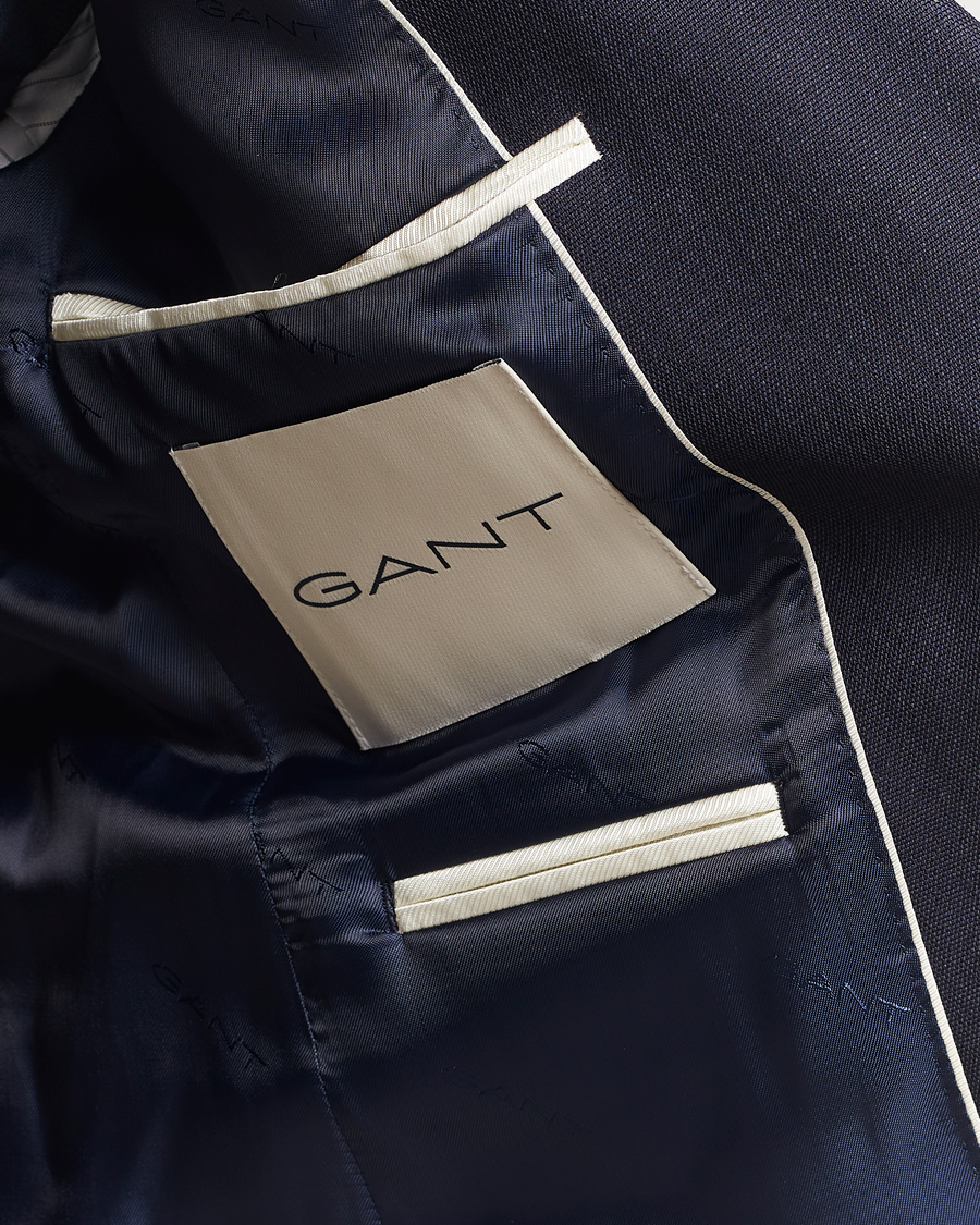 Herre | Dressjakker | GANT | Wool Club Blazer Evening Blue