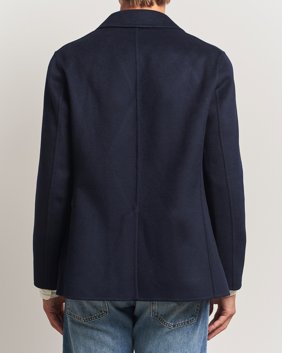 Herre | Dressjakker | GANT | Wool Double Breasted Club Blazer Evening Blue