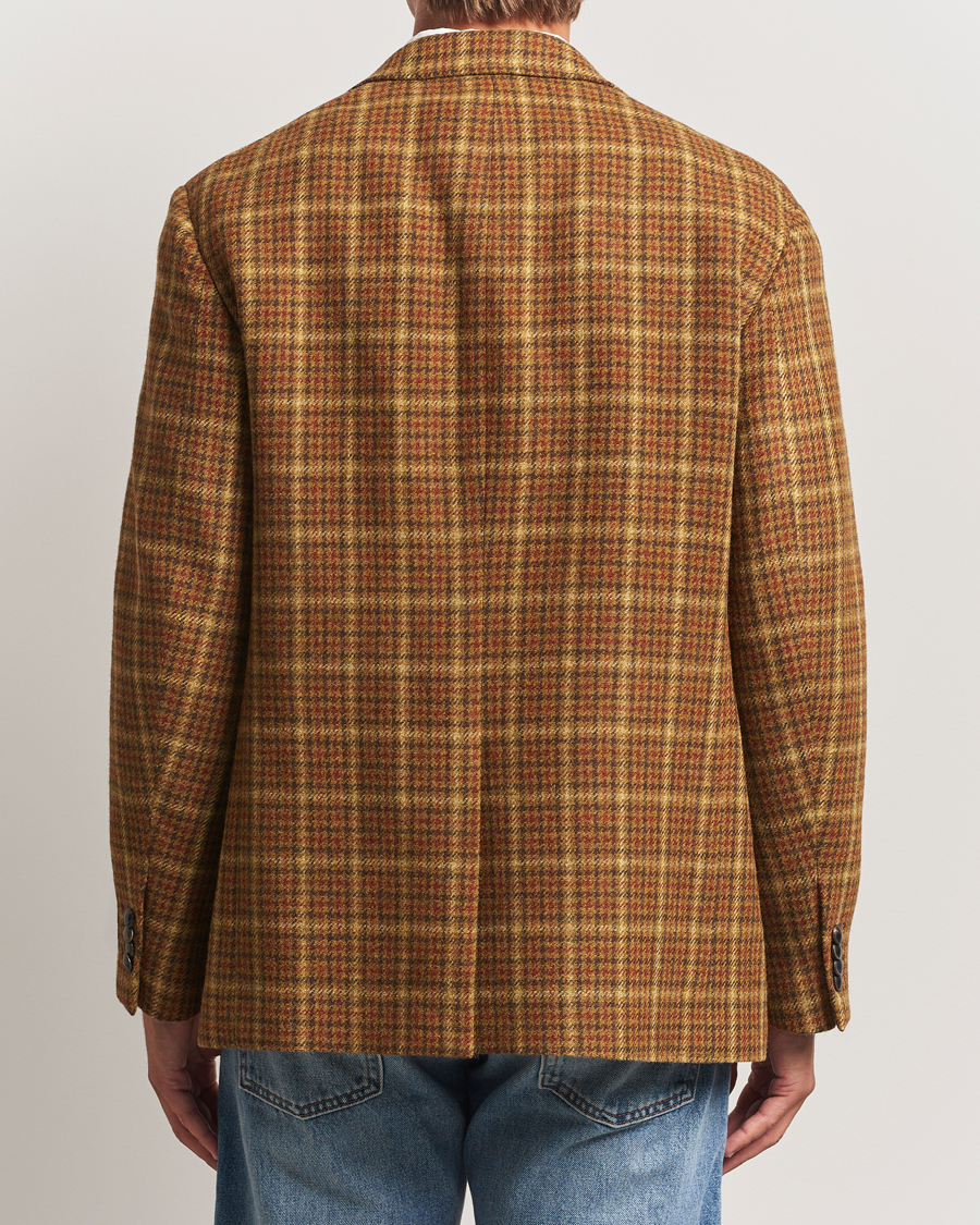 Herre | Dressjakker | Gant | Checked Tweed Blazer Peanut Butter